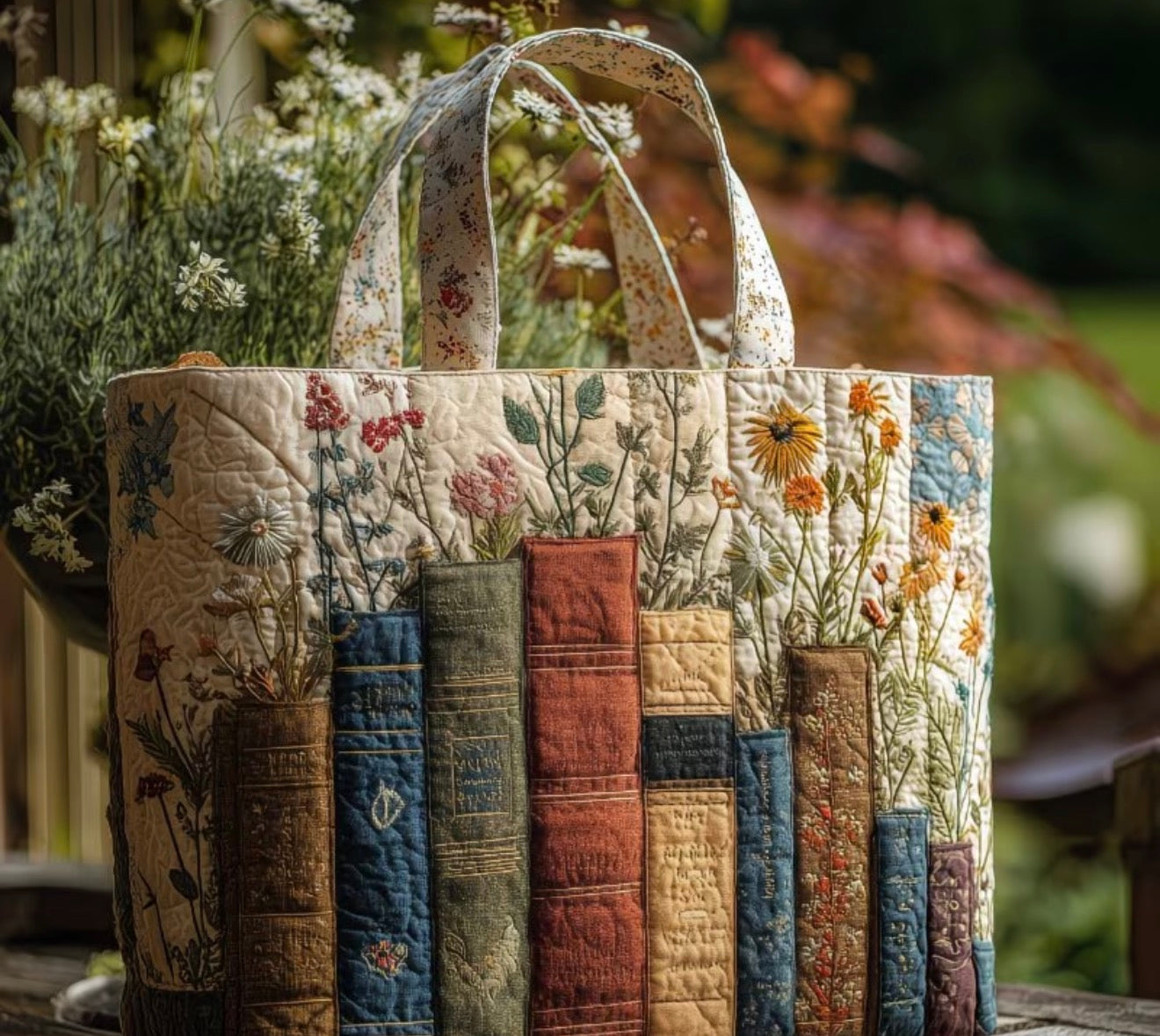 Quilted Tote Bag
