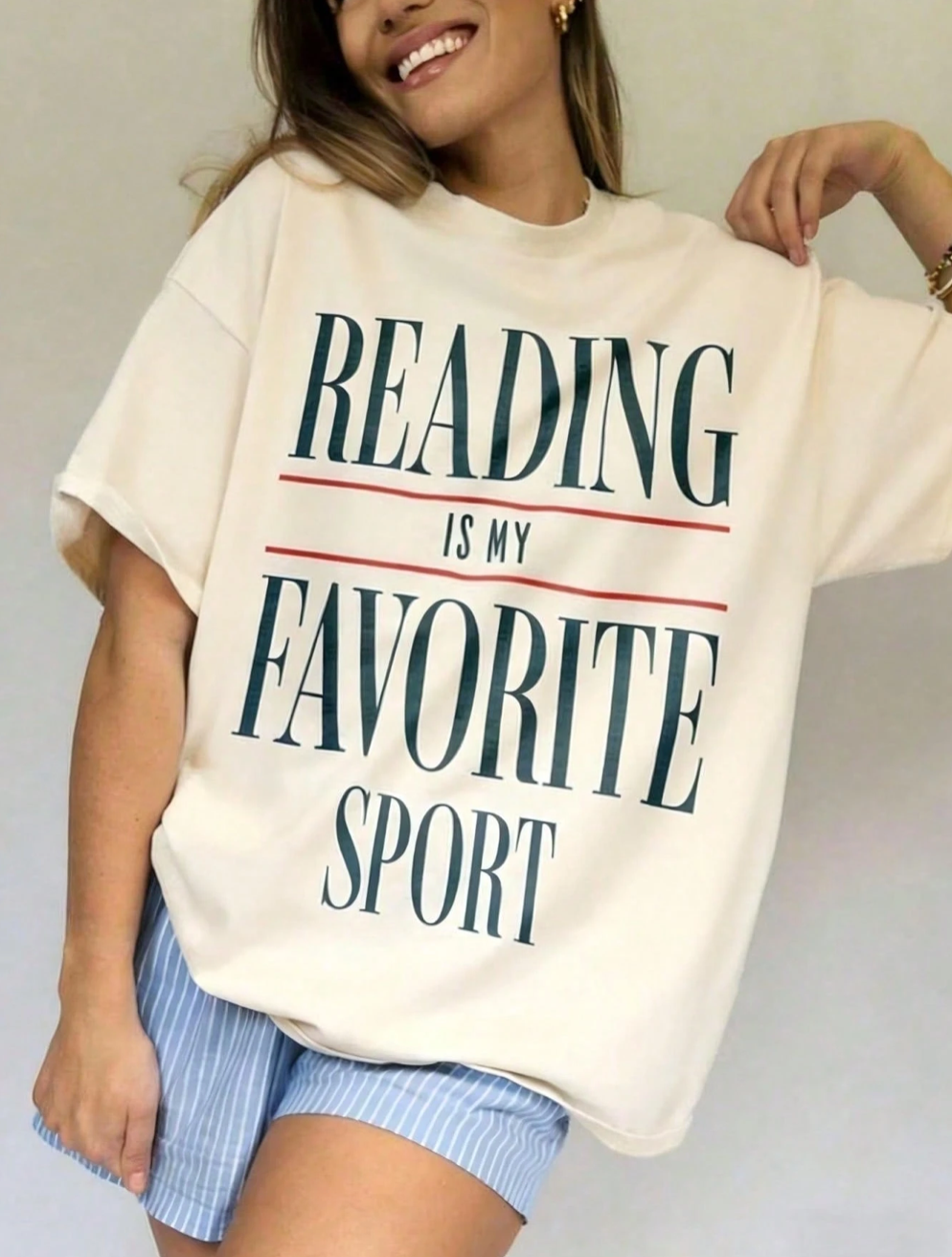 Reading Is My Favorite Sport t-shirt